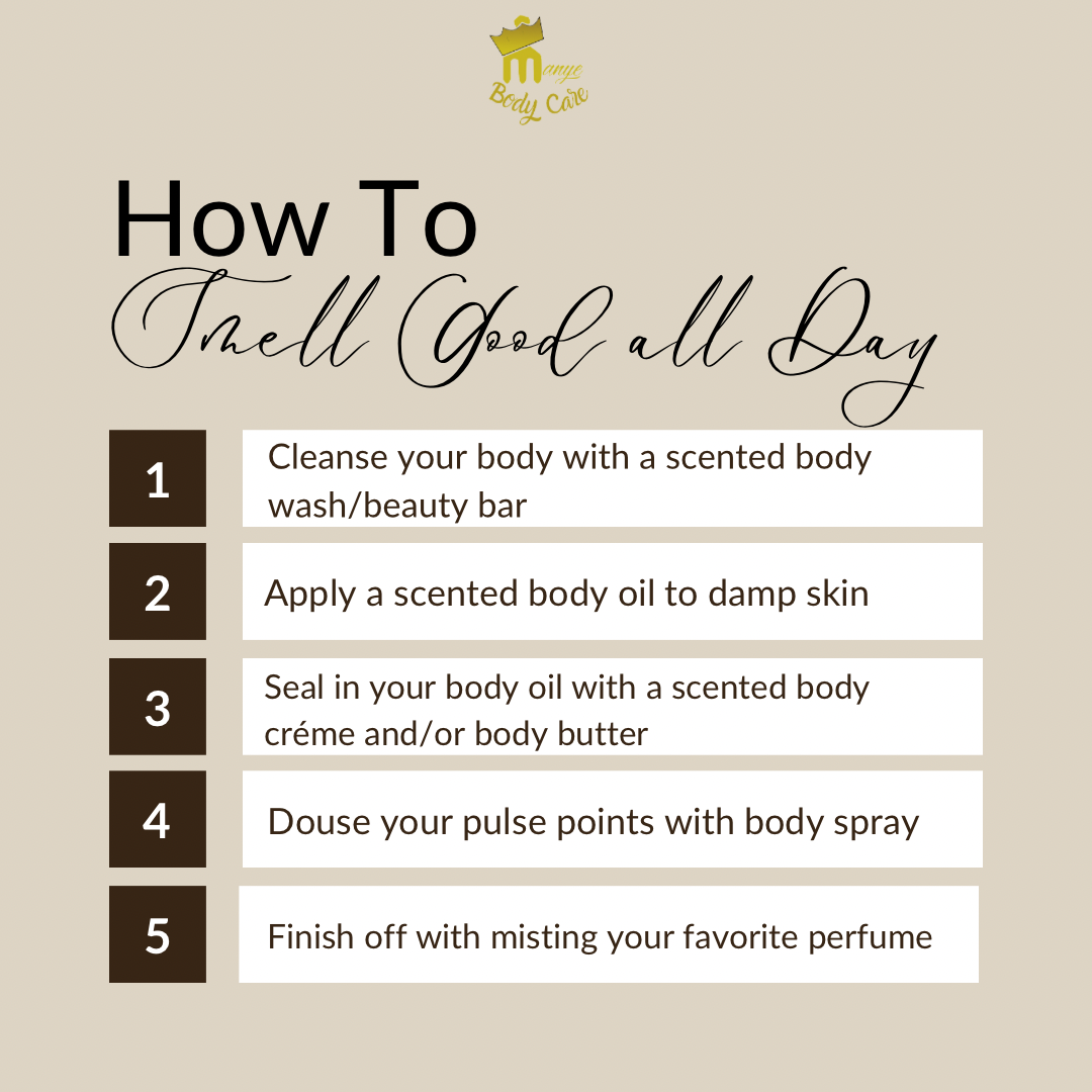 How to Smell Good All Day